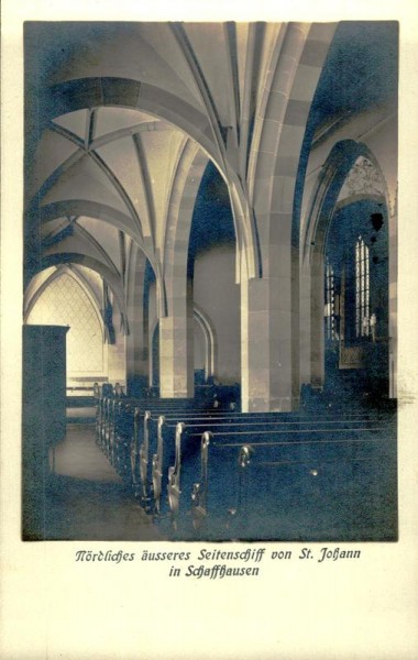 St. Johann, Schaffhausen Vorderseite