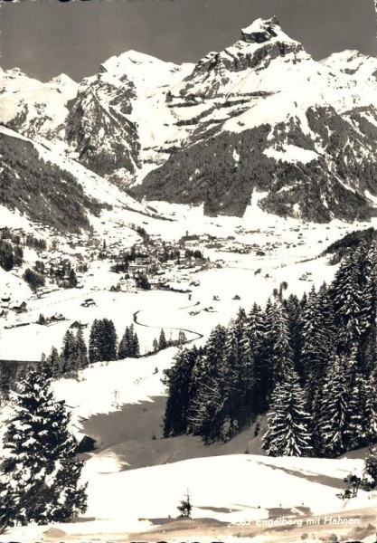 Engelberg mit Hahnen Vorderseite