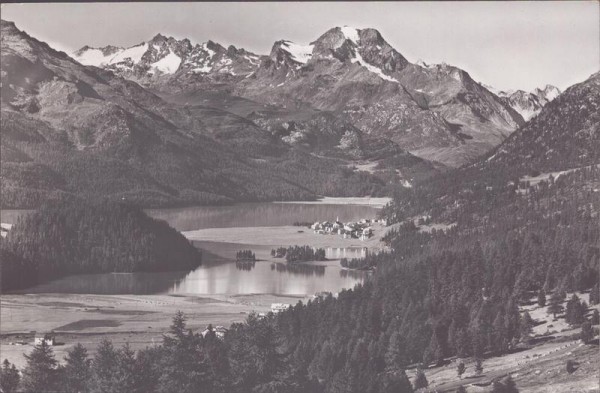 Blick gegen Silvaplana Vorderseite
