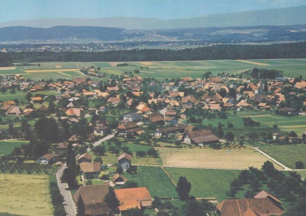 Koppigen BE  -  Flugaufnahmen Vorderseite