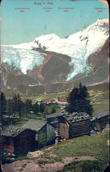 Saas-Fee Vorderseite