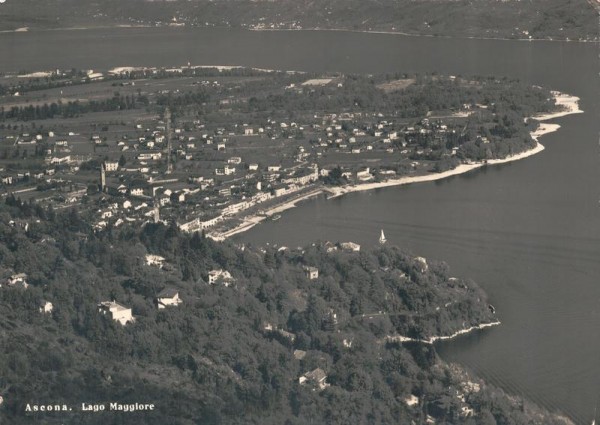 Ascona, Lago Maggiore Vorderseite