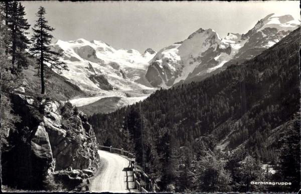 Berninagruppe (4049 m) Vorderseite