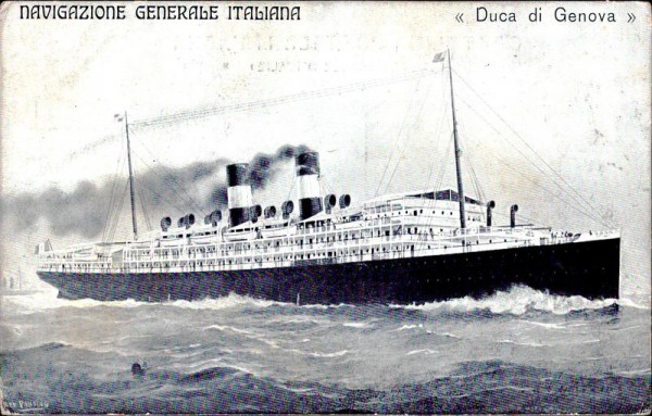 Duca di Genova Vorderseite