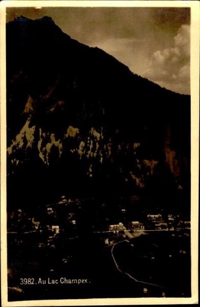 Au Lac Champex Vorderseite