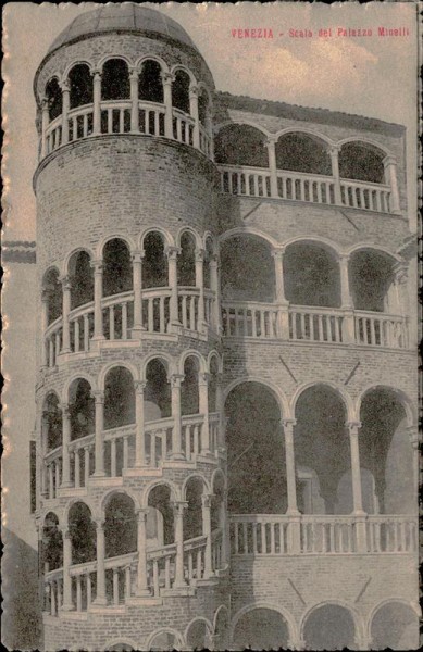 Venezia - Scala del Palazzo Minelli Vorderseite