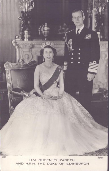 Queen Elizabeth Vorderseite