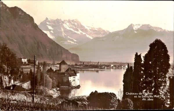 Château de Chillon Vorderseite