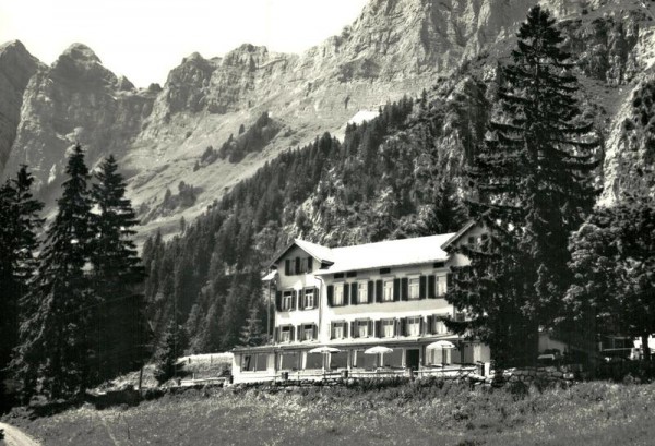 Walenstadtberg, Alpenhotel Schrina-Hochruck Vorderseite