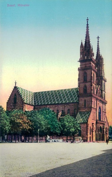 Basel, Münster Vorderseite