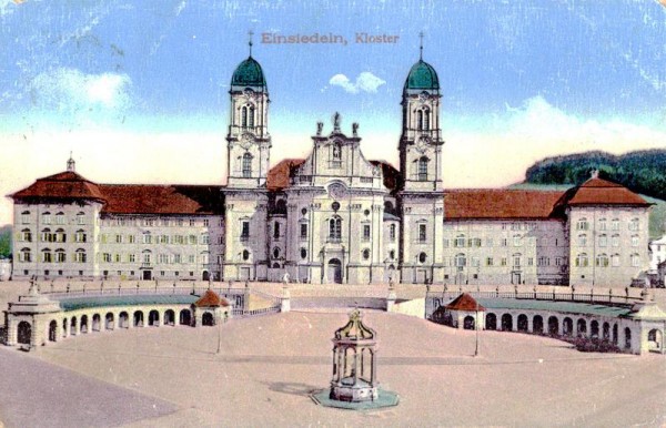 Kloster Einsiedeln Vorderseite