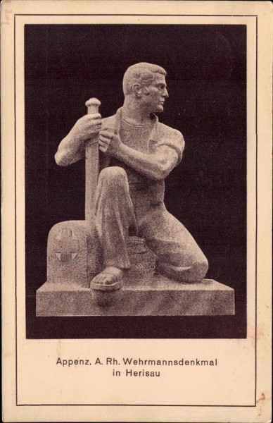 Herisau, Wehrmannsdenkmal Vorderseite
