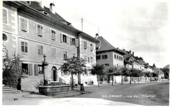 Delémont, rue de l'Hopital Vorderseite