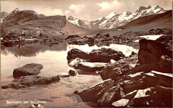 Blauseeli bei Frutt. 1933 Vorderseite