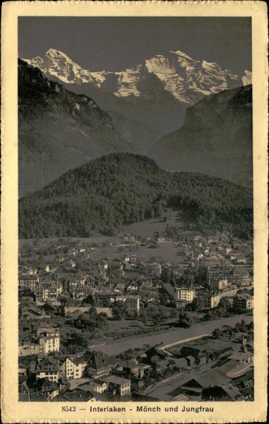 Interlaken - Mönch und Jungfrau Vorderseite