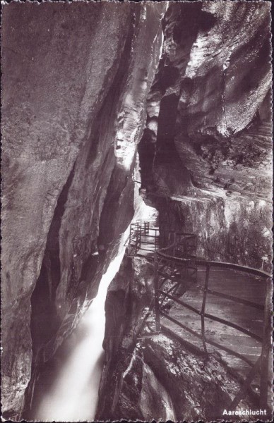Aareschlucht. 1945