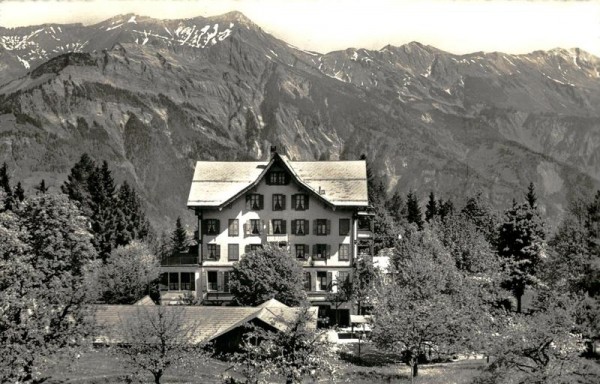 Schweibenalp, Ferienheim Vorderseite