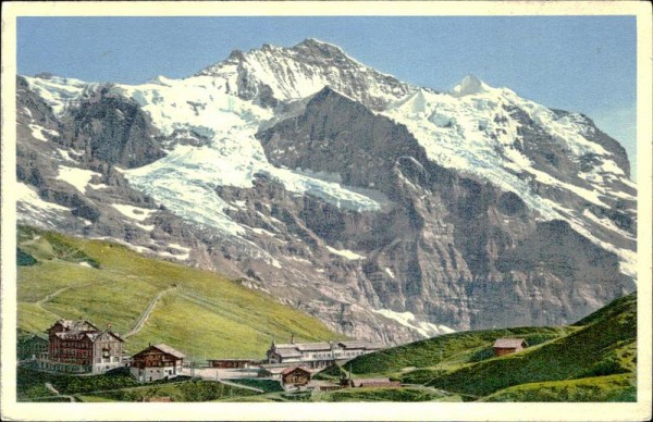 Kleine Scheidegg. Jungfrau  Vorderseite