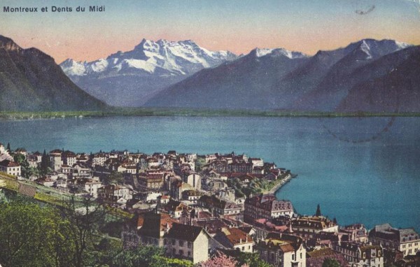 Montreux et Dents du Midi Vorderseite