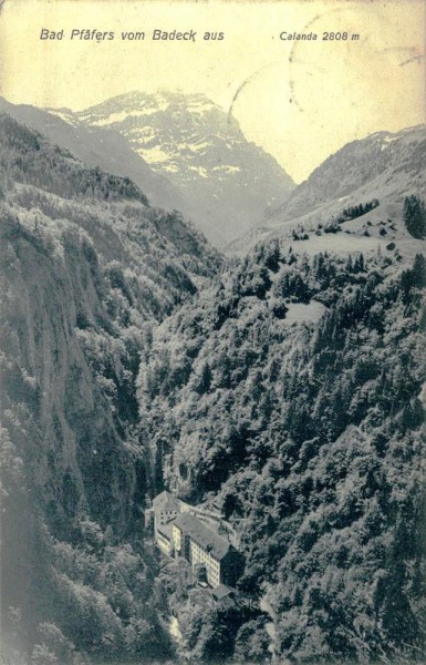 Bad Pfäfers Vorderseite