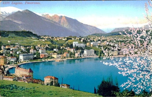 Lugano, Panorama Vorderseite