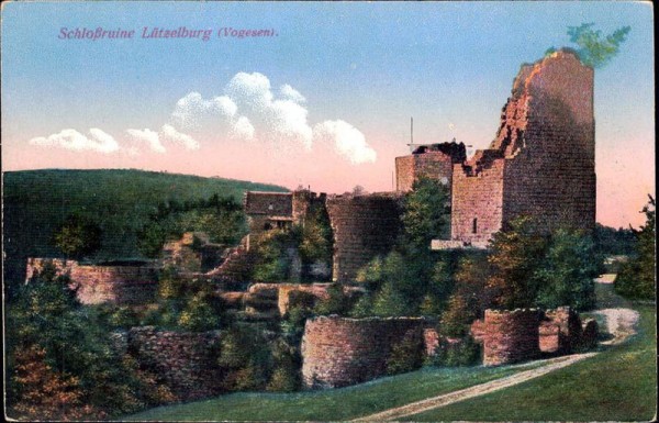 Schlossruine Lützelburg Vorderseite