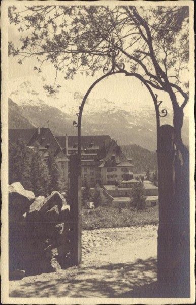 unbekanntes Haus, St. Moritz? Vorderseite