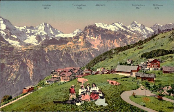 Mürren  Vorderseite