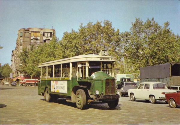 Autobus Renault TN6 A ( 1932 ) Paris Vorderseite