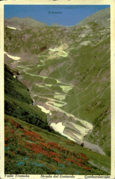 Gotthardpass Vorderseite