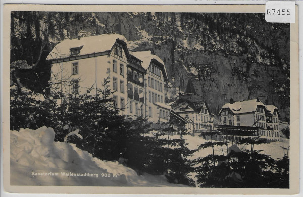 Sanatorium Wallenstadtberg im Winter