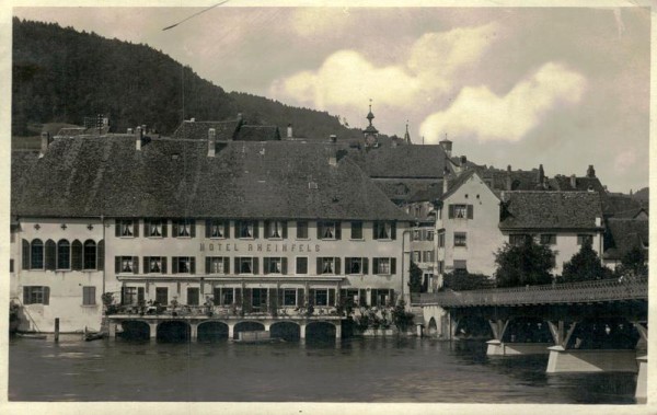 Stein am Rhein, Hotel Rheinfels Vorderseite