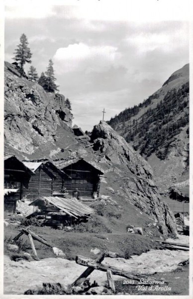 Satarma, Val d`Arolla Vorderseite