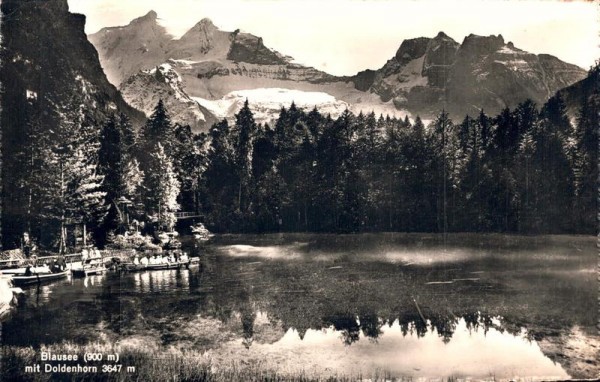 Blausee mit Doldenhorn Vorderseite