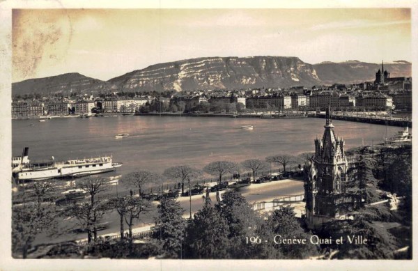 Genf Quai et Ville Vorderseite
