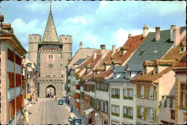 Basel. Spalentor Vorderseite