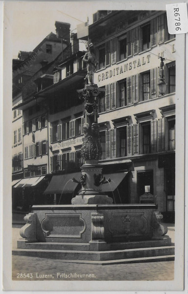 Luzern - Fritschibrunnen - Creditanstalt Schirmfabrik