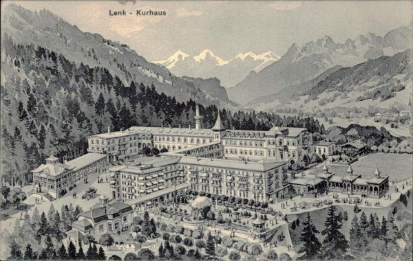 Lenk - Kurhaus Vorderseite