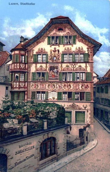 Luzern, Stadtkeller Vorderseite