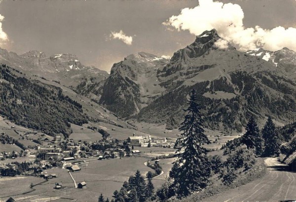 Engelberg mit Hahnen Vorderseite