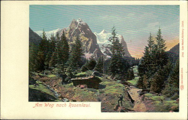 Am Weg nach Rosenlaui Vorderseite