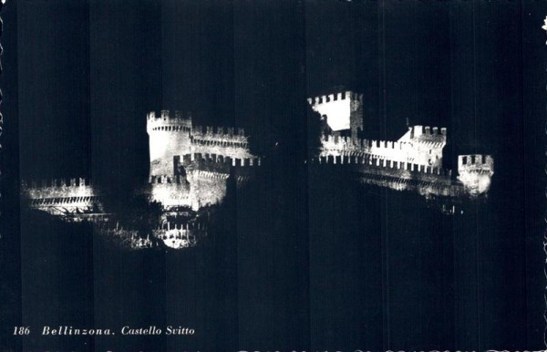 Bellinzona - Castello Svitto Vorderseite
