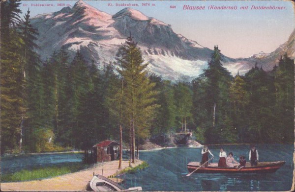 Blausee (Kandertal) mit Doldenhörner