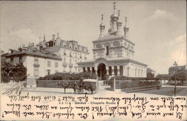 Genève - Chapelle Russe Vorderseite