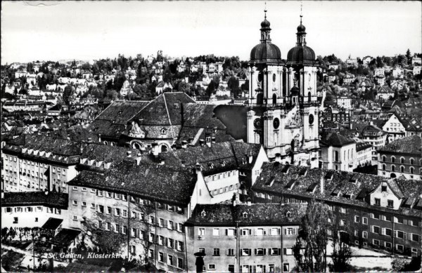 Stiftskirche St. Gallen Vorderseite