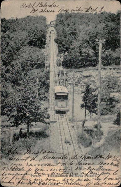 Funiculaire du Mont Pélérin Vorderseite