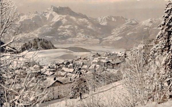 Leysin et les Dents du Midi Vorderseite