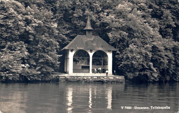 Urnersee. Tellskapelle Vorderseite