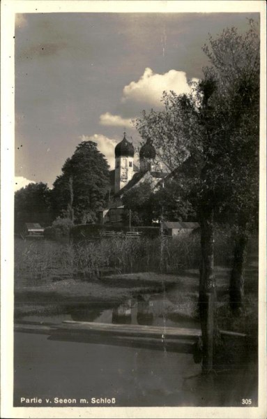 Seeon mit Schloss Vorderseite