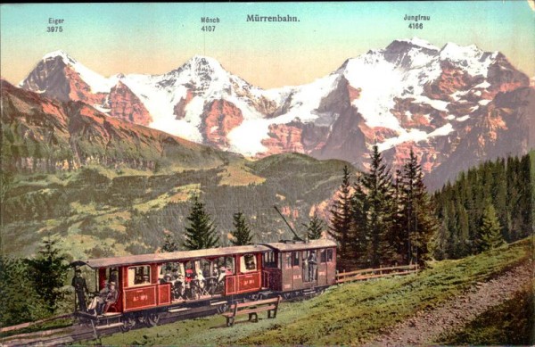 Mürrenbahn Vorderseite